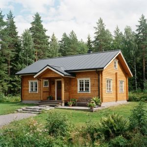Финский дом (фото) | Строительная компания «Wood Home» Финский дом (фото)