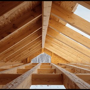 Дом из клееного бруса с плоской крышей (фото) | Строительная компания «Wood Home» Дом из клееного бруса с плоской крышей (фото)